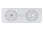 MIRAGGIO Umywalka LOOP 1200-2 MATT 8814002