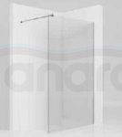JELLOW  - ścianka prysznicowa FUJI 90 typu Walk-In szkło transparentne 8mm profil CHROM  KN-01-W-00-90 