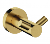 OMNIRES haczyk podwójny MODERN PROJEKT mosiądz szczotkowany MP60120BSB