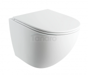 OMNIRES miska toaletowa wisząca SILENT POWER™ z deską wolnoopadającą, 54 x 37 cm OTTAWACSPMWBM
