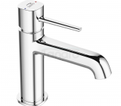 LAVEO Bateria umywalkowa POLA stojąca z korkiem chrom BAP_022D