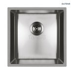 Oltens Stalvask zlewozmywak stalowy 1-komorowy 44x44 cm stal polerowana 71100100
