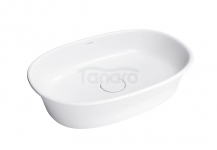 OMNIRES umywalka nablatowa 61x40 cm CLASSICA M+ biały mat CLASSICAUNBM