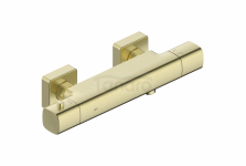 ARMATURA KRAKÓW KFA Bateria natryskowa termostatyczna MALAGA BRUSHED LIGHT GOLD 5756-010-31