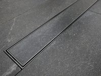 BESCO Odpływ prysznicowy liniowy Virgo Basic 70x6,5cm OL-70-VB