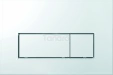 AQUAFORM - Przycisk uruchamiający OPTIMA RECTANGLE do sytemu podtynkowego WC chrom błyszcący  AQ.501-30212