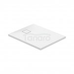CERSANIT - Set C256 : brodzik prostokątny TAKO Slim 100x80x4,5 biały + syfon  S208-005