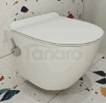 AQUAFORM - miska wc MARBELLA-2 Rimless z funkcją bidetu, kolor biały CE-MW-012-11-49