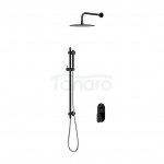 CERSANIT - Set b258 zestaw podtynkowy CREA czarna z baterią wannowo-natryskową  S952-009