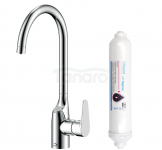 LAVEO Claro - bateria zlewozmywakowa z systemem filtrującym Amii BAKB098D
