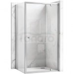 REA - Kabina Prysznicowa PRIMO SWING CHROM uchylne drzwi 80 + ścianka 70
