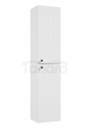 DEFTRANS słupek wiszący z dwojgiem drzwi Fuego biały mat C37 001-C-03702