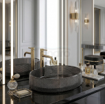 REA Umywalka nablatowa REA Mirella Black