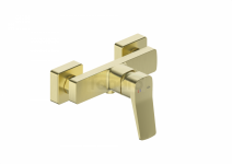 ARMATURA KRAKÓW KFA Bateria natryskowa MALAGA BRUSHED LIGHT GOLD 4526-010-31