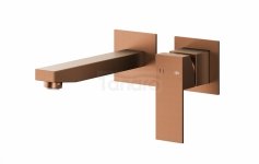 ARMATURA KRAKÓW KFA bateria umywalkowa podtynkowa LOGON BRUSHED ROSE GOLD 5139-810-34