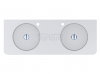 MIRAGGIO Umywalka LOOP 1200-2 MATT 8814002