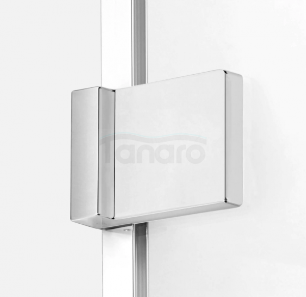 NEW TRENDY Kabina prysznicowa Avexa 80x120x200, pojedyncze drzwi szkło 6mm z powłoką ACTIVE SHIELD EXK-1465/EXK-1466