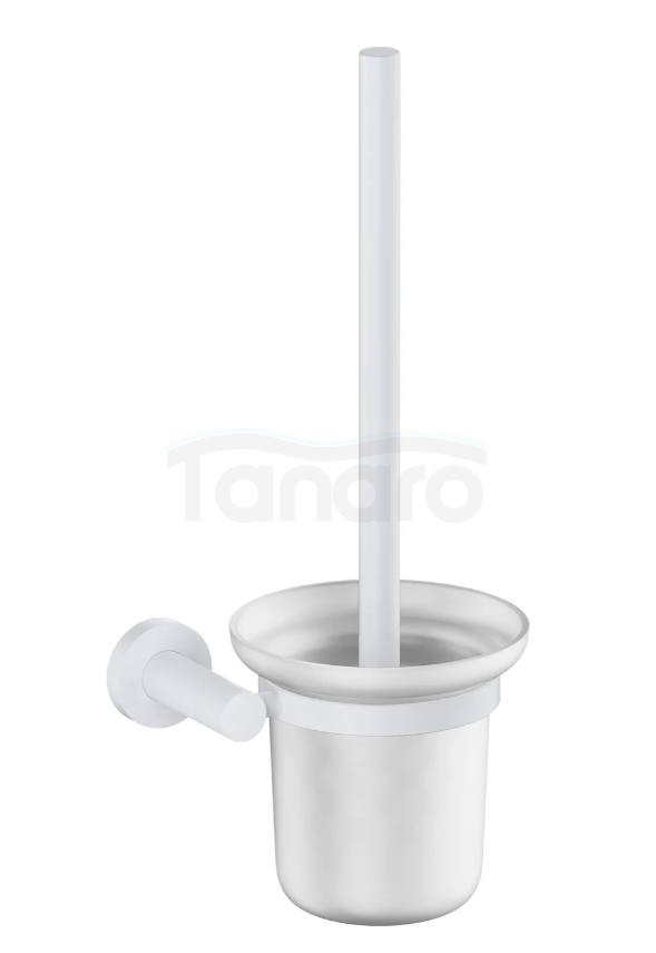 OMNIRES szczotka toaletowa wisząca MODERN PROJECT biały mat MP60620WM