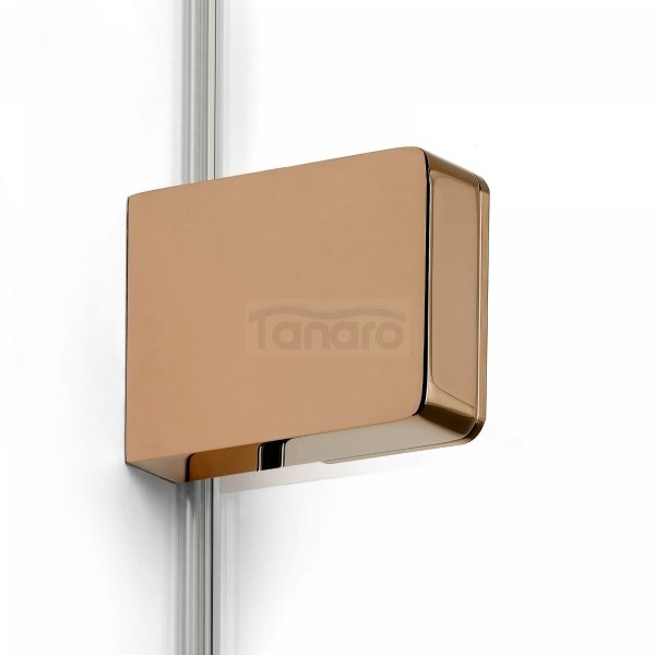 NEW TRENDY Drzwi wnękowe EVENTA COPPER SHINE PLUS 1D L 170x200 szkło czyste 8mm Active Shield 2.0 EXK-6368