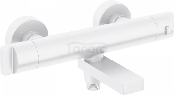 DEANTE - Bateria wannowa termostatyczna THERM ze składaną wylewką Bianco  BCH_A1BT
