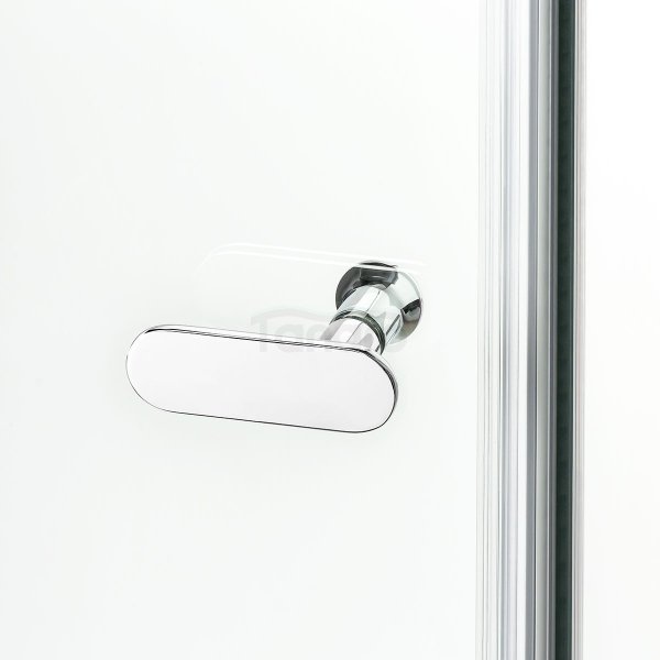 New Trendy Drzwi wnękowe prysznicowe NEW SOLEO 90x195 D-0121A