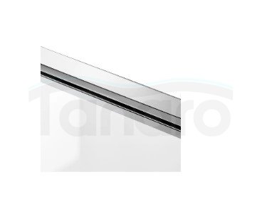 REA - Kabina Prysznicowa PRIMO SLIDE CHROM uchylne drzwi 140 + ścianka 70