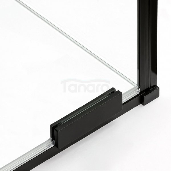 NEW TRENDY Drzwi prysznicowe przesuwne 170x200 SMART BLACK EXK-4122