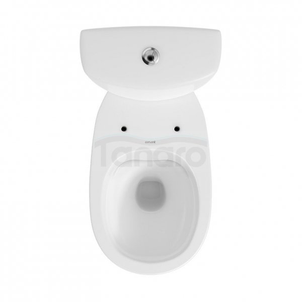 CERSANIT - Wc kompakt 613 ARTECO 010 New CleanOn z deską duroplastową, antybakteryjną, wolnoopadającą z funkcją łatwego wypinania  K667-052