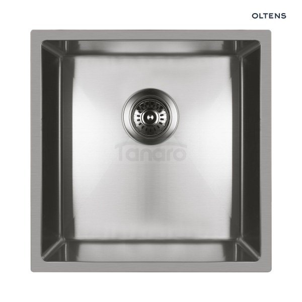Oltens Stalvask zlewozmywak stalowy 1-komorowy 44x44 cm stal polerowana 71100100
