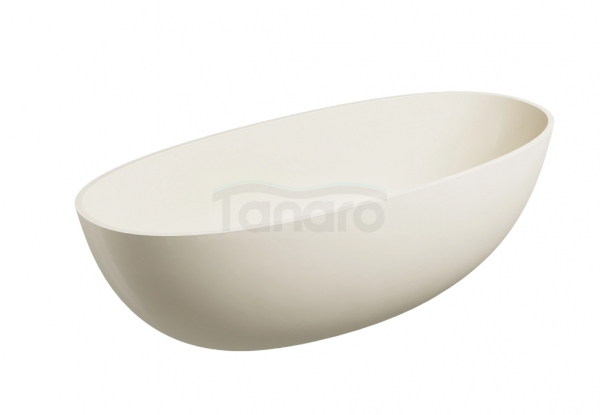 OMNIRES Wanna wolnostojąca SHELL M+ 175 x 78 cm white sand mat (WS) SHELL175WWWS