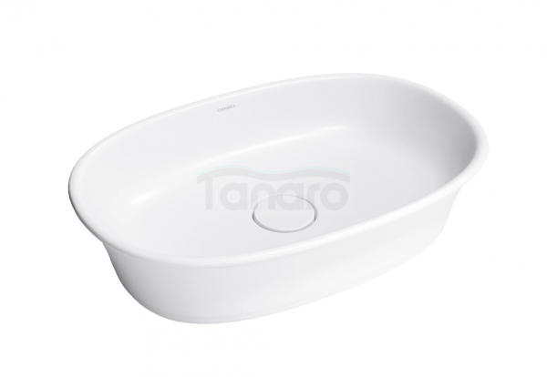 OMNIRES umywalka nablatowa 61x40 cm CLASSICA M+ biały mat CLASSICAUNBM