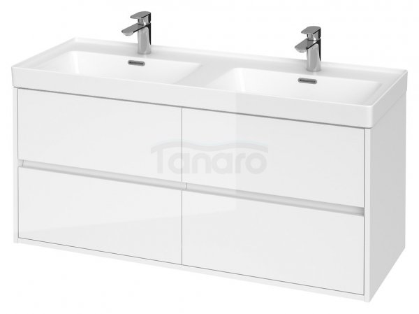 CERSANIT - Set B284 CREA 120 biały zmontowany (szafka + umywalka)  S801-323