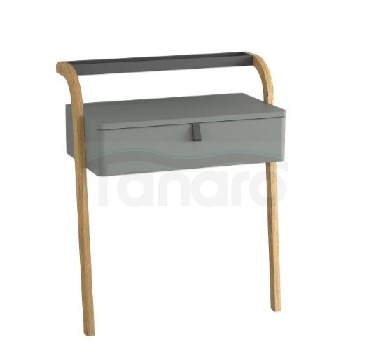 KROFAM - Toaletka MOSS 70 cm , szaro zielony  MO 7006-65Z-S