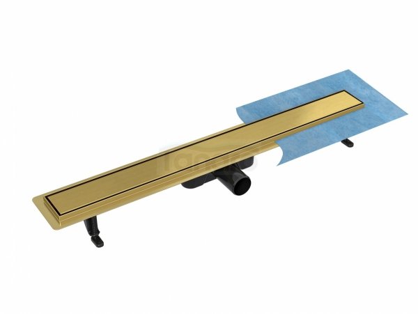BESCO Odpływ liniowy Virgo Gold Duo 80cm OL-80-VG