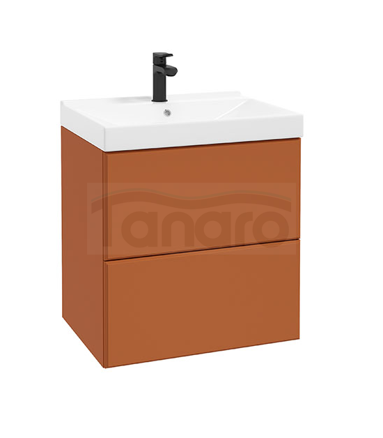 DEFTRANS szafka pod umywalkę z dwiema szufladami 60x60 Mo-re D60 bodega mat 291-D-06003