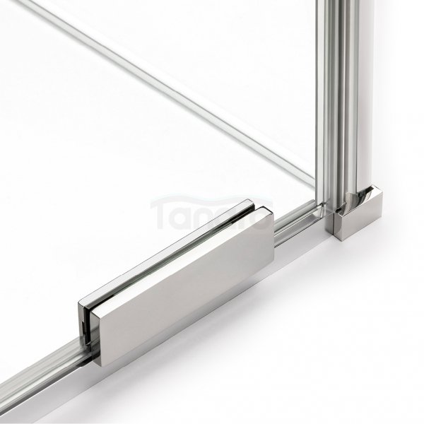 NEW TRENDY Kabina prysznicowa SMART 1D prostokątna przyścienna U 130x90x200 szkło czyste 8mm Active Shield 2.0  EXK-4080