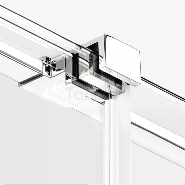NEW TRENDY Kabina prysznicowa SMART 1D prostokątna przyścienna U 120x80x200 szkło czyste 8mm Active Shield 2.0  EXK-4076	