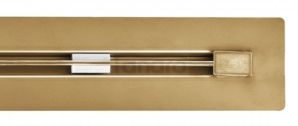 AQUALine Odpływ liniowy podłogowy złoty/gold SUPER SLIM INVISIBLE 120cm RSP01GL NOWOŚĆ