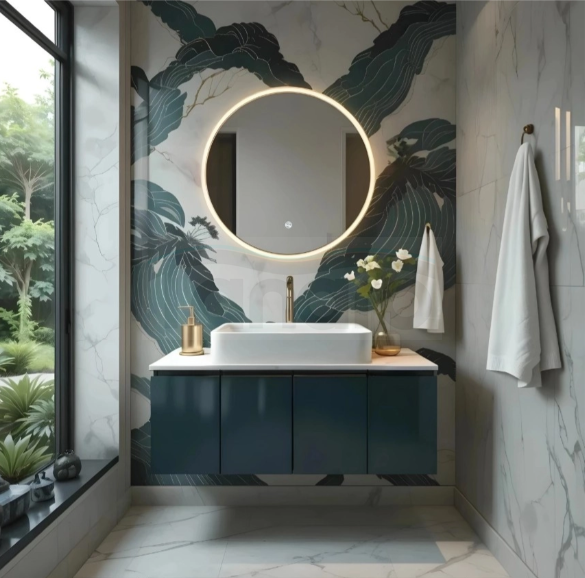 CORSAN Umywalka nablatowa ANGO prostokątna 600x340x110 mm UC5610 