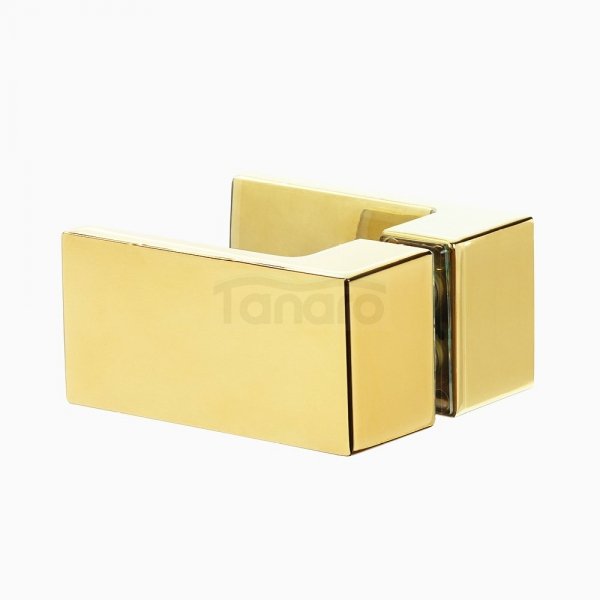 NEW TRENDY Kabina prysznicowa podwójne drzwi uchylne AVEXA GOLD SHINE Linia Platinium 80x80x200 EXK-1692
