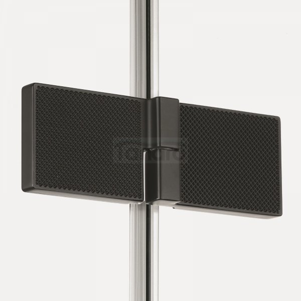 NEW TRENDY Kabina prysznicowa Avexa Black XR , podwójne drzwi 100x90x200 EXK-6920