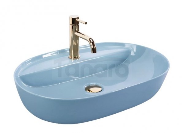REA - Umywalka AURA 61 L.Blue Shiny