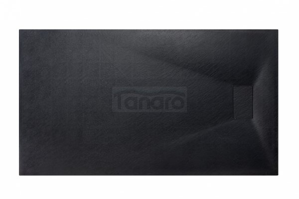 BESCO Brodzik prostokątny 100x80x3,2 Vexo Black 120 BVB-120-80-P