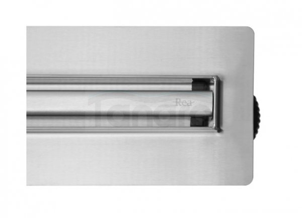 REA - Odpływ Liniowy NEOX SLIM PRO Stal Szczotkowana 50
