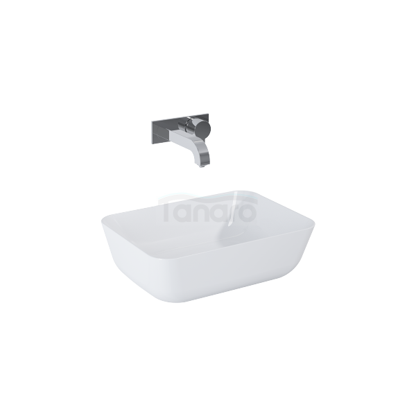ELITA - Umywalka ceramiczna nablatowa RENI 46 BIAŁA/WHITE 145047/RE040800038060