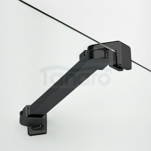 NEW TRENDY Kabina półokrągła NEW SOLEO BLACK R55 80x80x195 K-0538