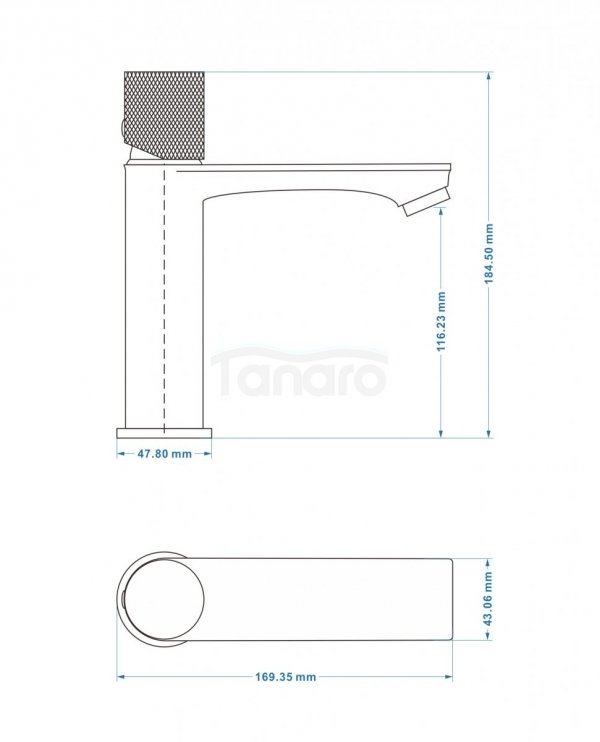 SEA HORSE Bateria umywalkowa SOVO CHROME BJJ204