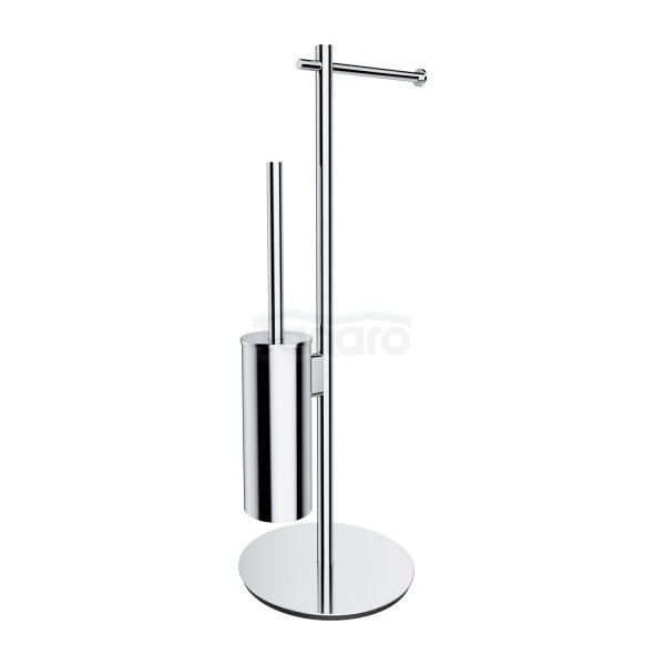 OMNIRES Stojak na papier i szczotkę toaletową MODERN PROJECT chrom MP60810CR