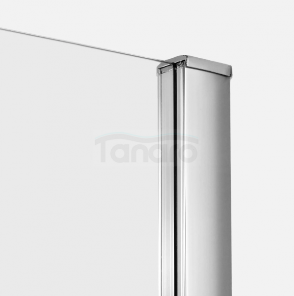 NEW TRENDY Kabina prysznicowa Prime 140x70, drzwi przesuwne, wejście od strony ściany  K-1212/K-1240