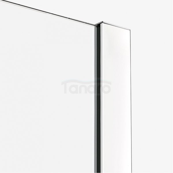 NEW TRENDY Kabina prysznicowa SMART 1D prostokątna przyścienna U 120x80x200 szkło czyste 8mm Active Shield 2.0  EXK-4076	